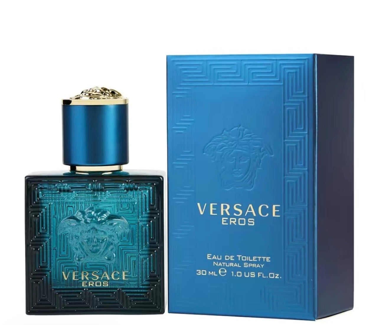 Versace Eros Eau de Toilette Spray for Men 1.7oz (50ml) - Luxury, Long-Lasting Perfume